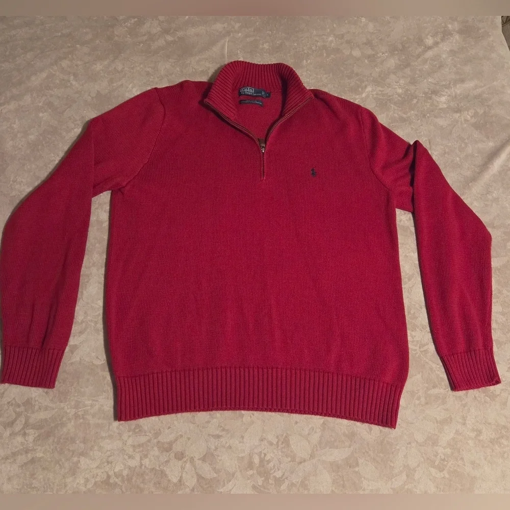 Men's Polo by Ralph Lauren Red Sweater